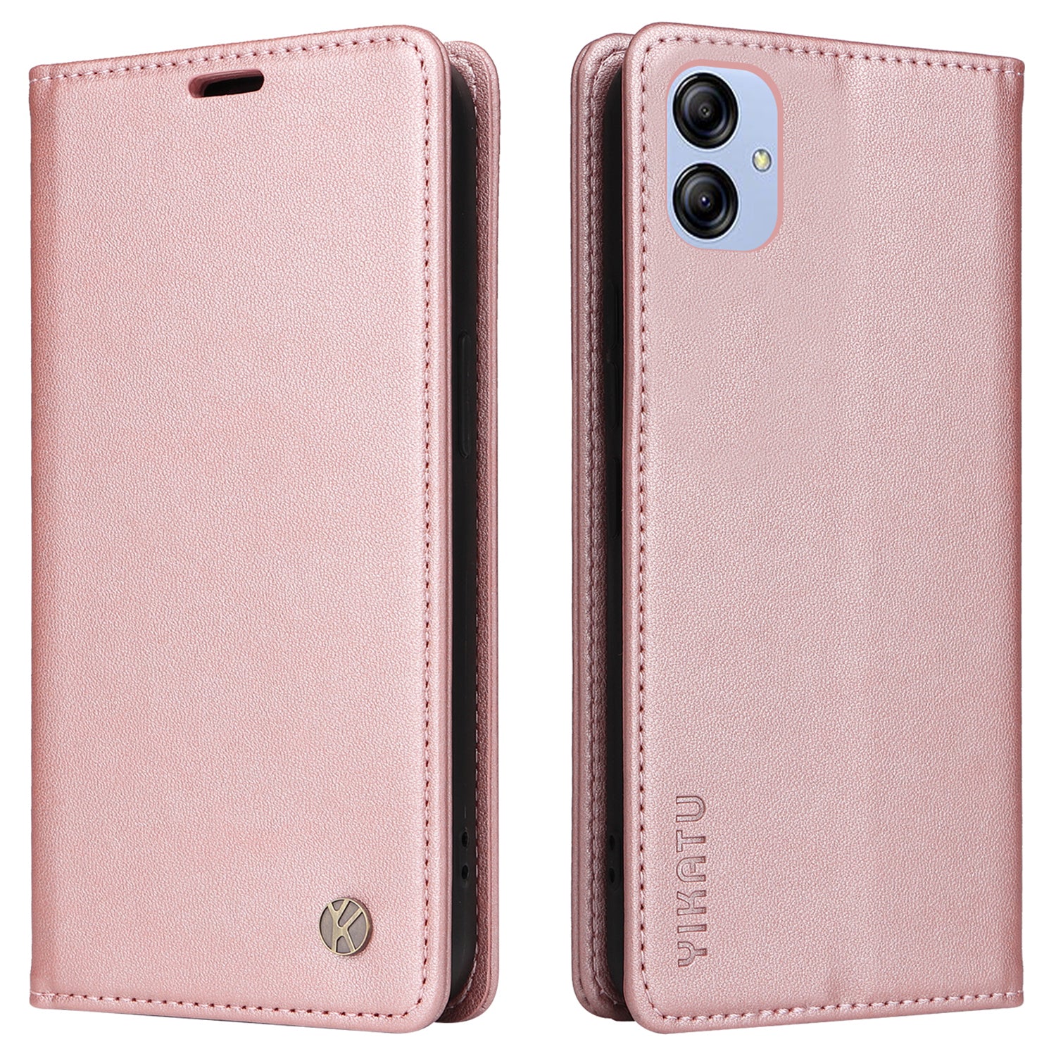 YIKATU Flip Wallet Case for Samsung Galaxy A04e 4G / F04 4G / M04 4G YK- 001 PU Leather Magnetic Auto-absorbed Stand Phone Cover YIKATU Flip Wallet Case for Samsung Galaxy A04e 4G / F04 4G / M04 4G YK- 001 PU Leather Magnetic Auto-absorbed Stand Phone Cover